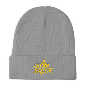 $tarBlock Knit Beanie